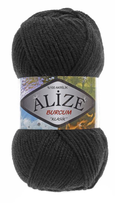 Alize Burcum Klasik 60 - čierna