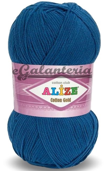 Alize Cotton Gold 279 - modrá