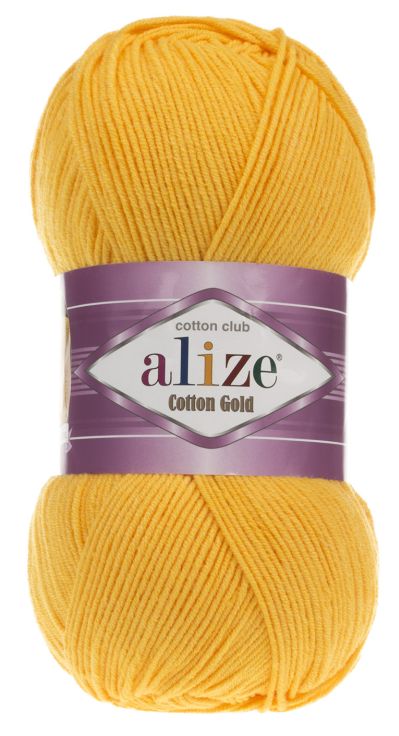 Alize Cotton Gold 216 - žltá
