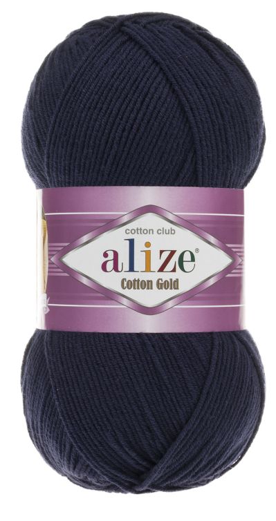 Alize Cotton Gold 58 - tmavá modrá