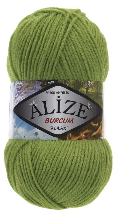 Alize Burcum Klasik 210 - trávová zelená