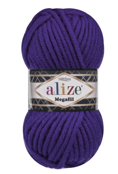 Alize Superlana Megafil 388 - fialová