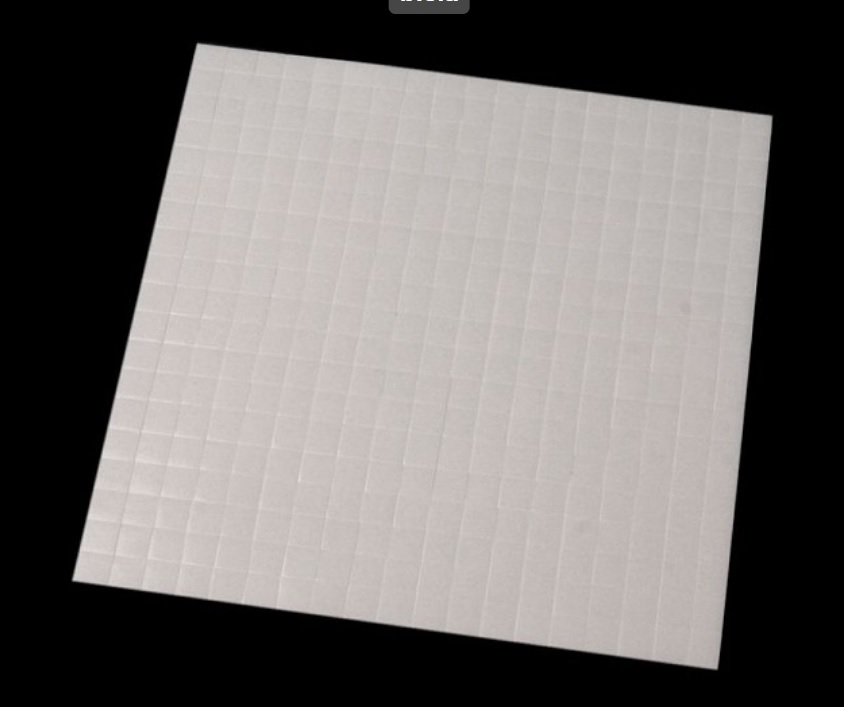 Obojstranné lepiace štvorčeky 5x5 mm