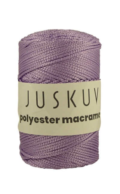 Polyester macrame Juskuv 18 - levandula