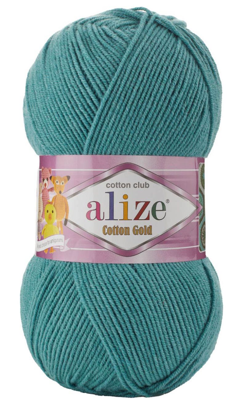 Alize Cotton Gold 156 - matná smaragdová