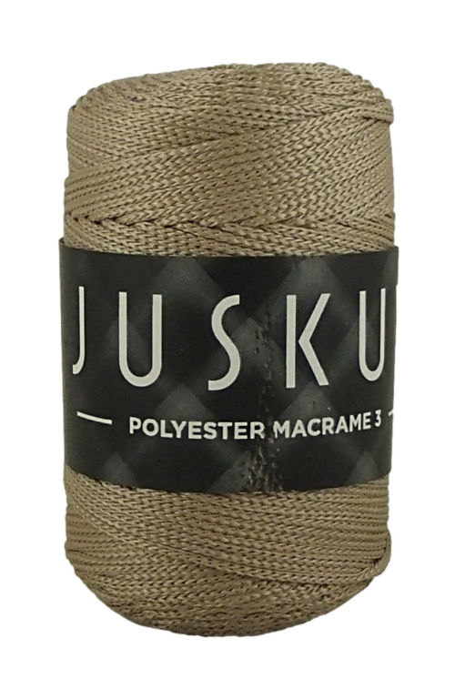 Polyester macrame Juskuv 42 - latte