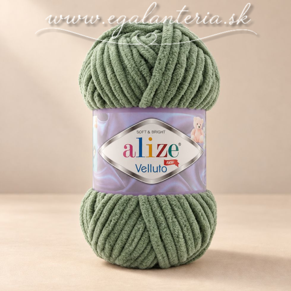 Alize Velluto 03 - khaki