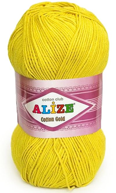 Alize Cotton Gold 110 - svetlá žltá