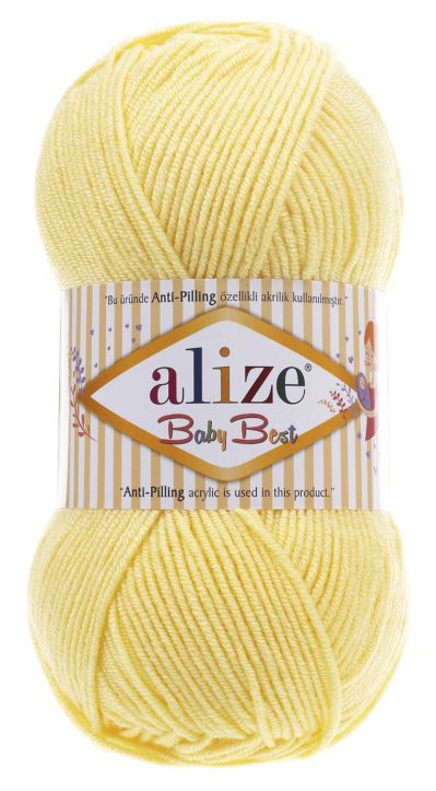 Alize Baby Best 250 - svetlá žltá
