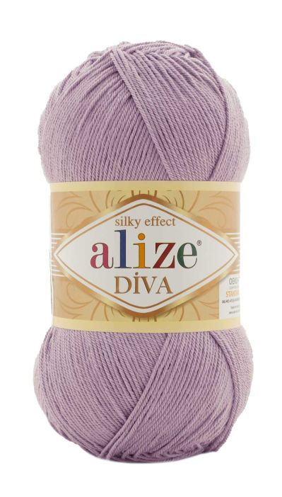 Alize Diva 505 - pudrová fialová