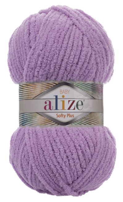 Alize Softy Plus 47 - svetlá fialová