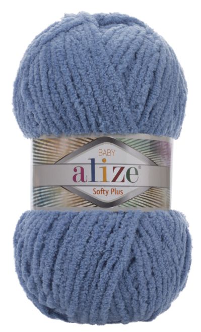 Alize Softy Plus 374 - modrá denim