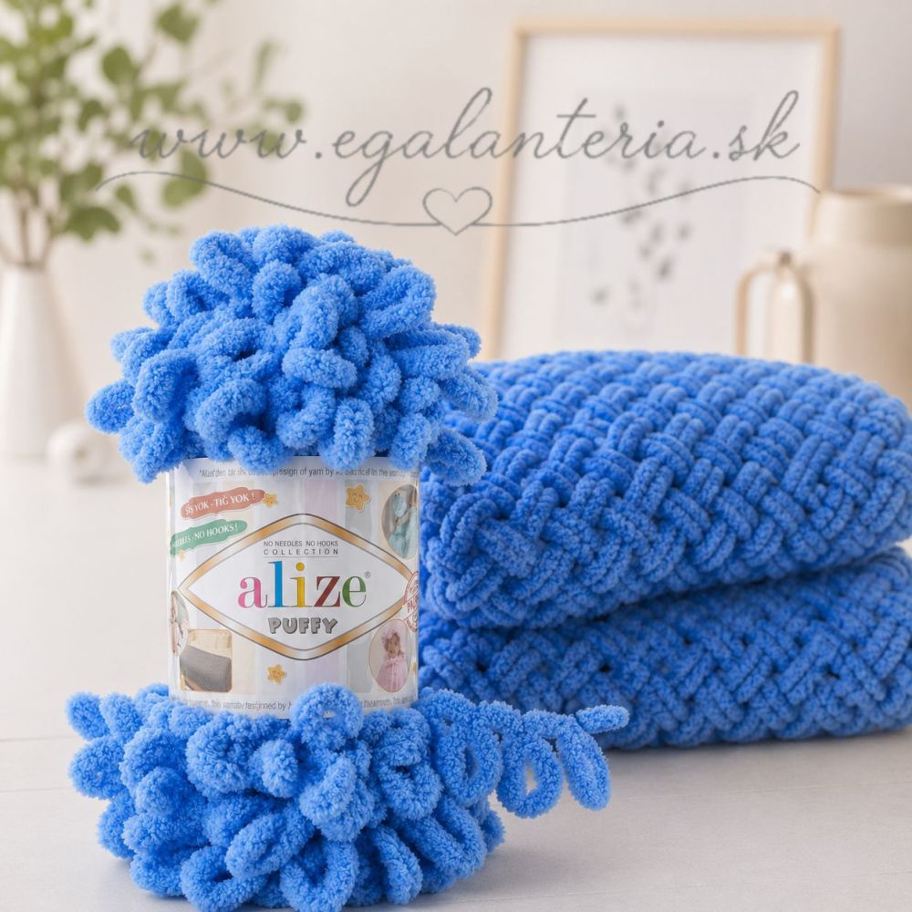 Alize Puffy 289 - modrá
