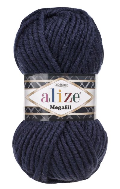 Alize Superlana Megafil 58 - tmavá modrá