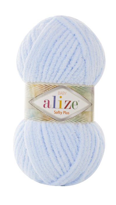 Alize Softy Plus 183 - baby modrá