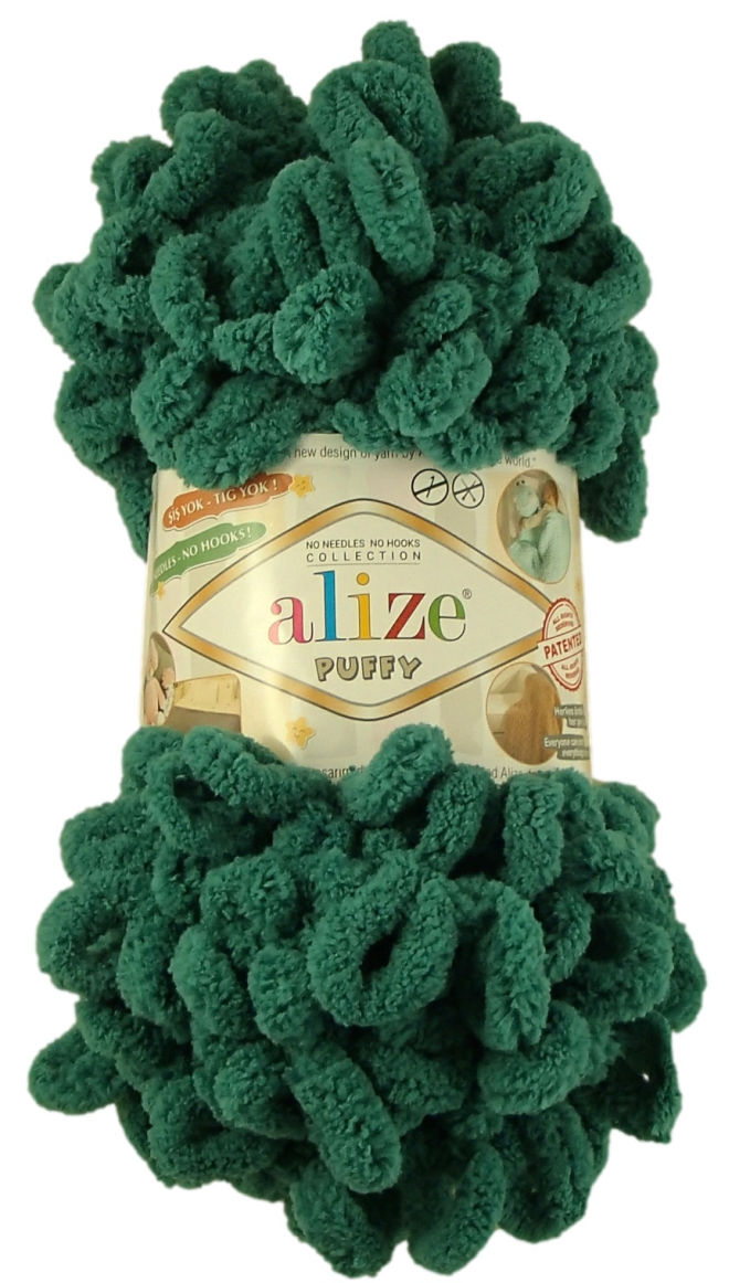 Alize Puffy 847 - patinová zelená