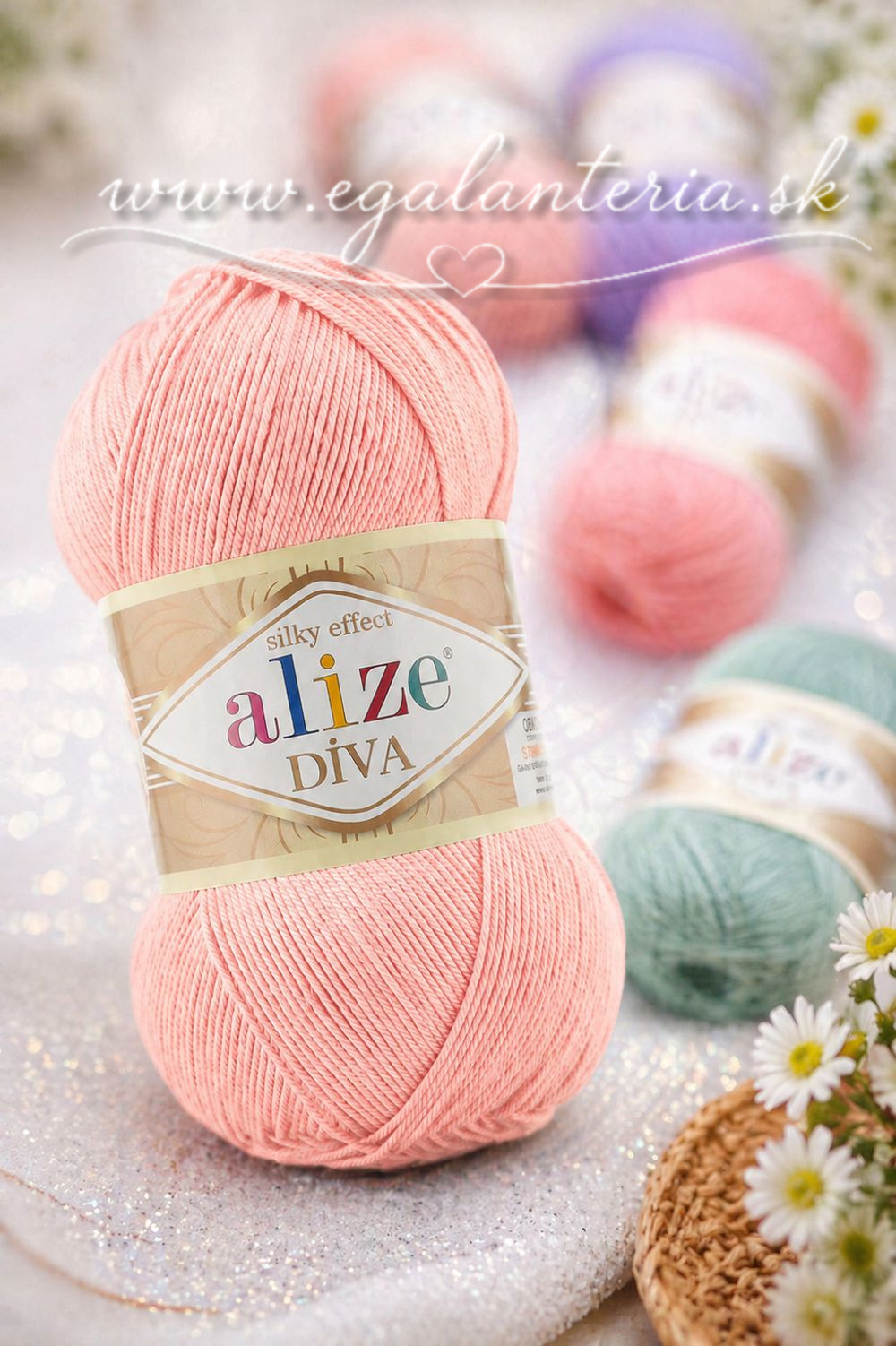 Alize Diva 995 - marhuľovoružová