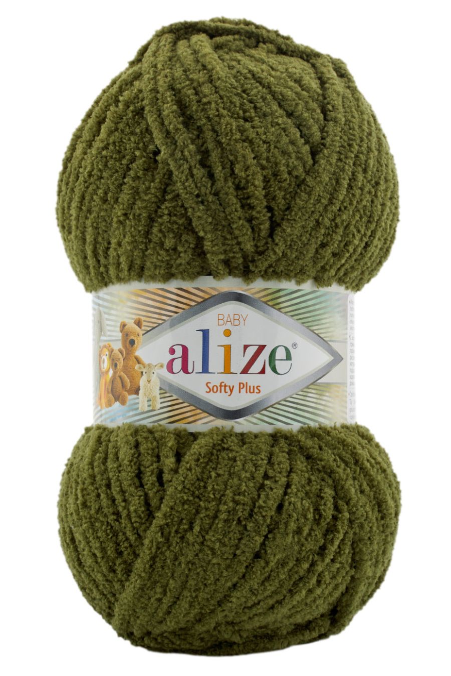 Alize Softy Plus 620 - olivová zelená