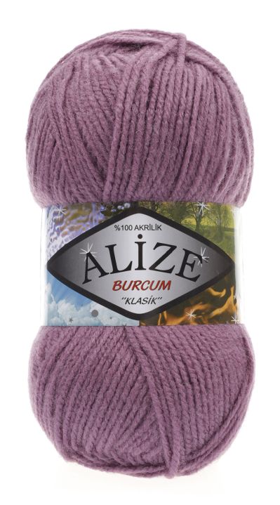 Alize Burcum Klasik 28 - fialovo ružová