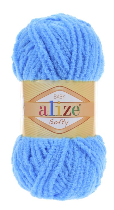 Alize Softy 364 - tyrkysová modrá