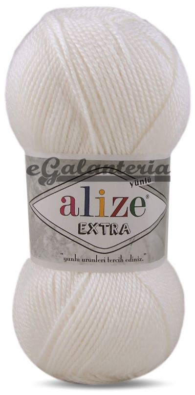 Alize Extra 55 - biela