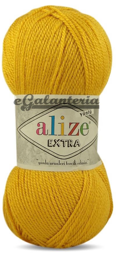 Alize Extra 488 - tmavá žltá