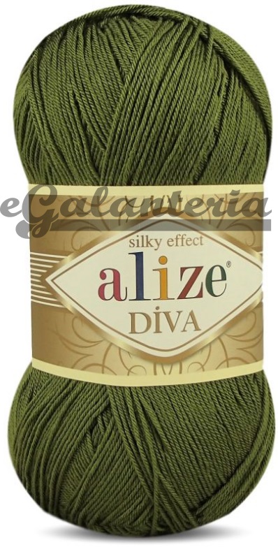 Alize Diva 273 - vojenská zelená