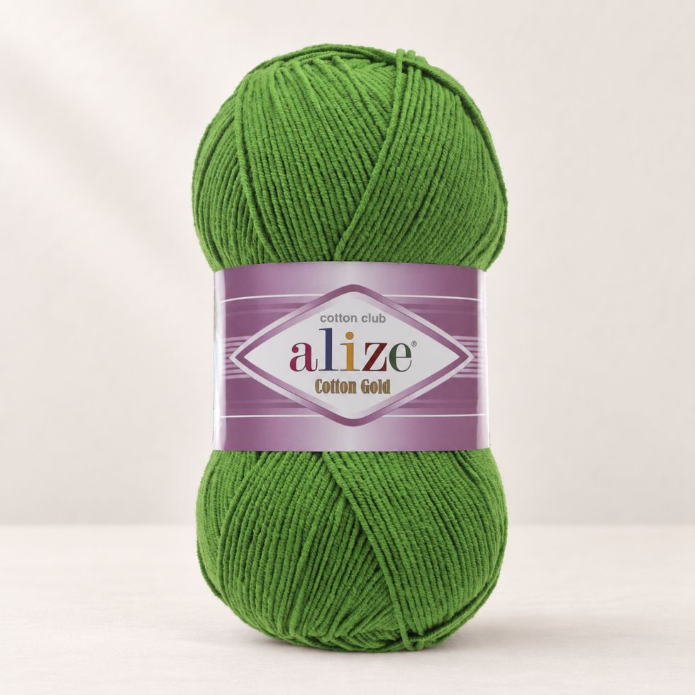 Alize Cotton Gold 126 - zelená