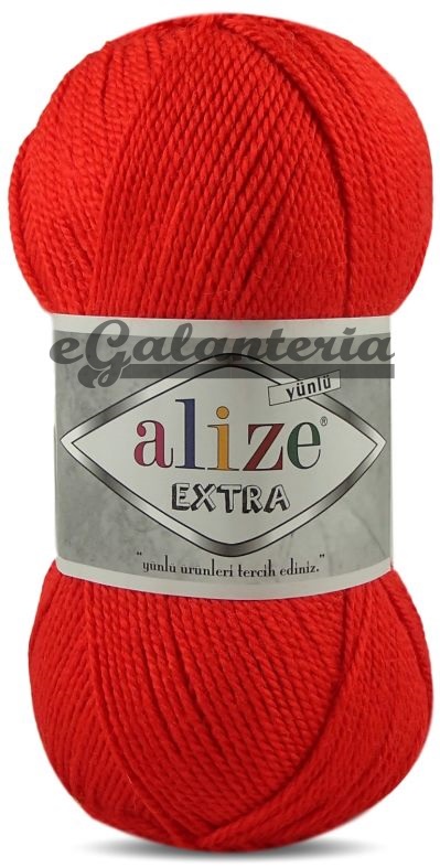 Alize Extra 56 - červená