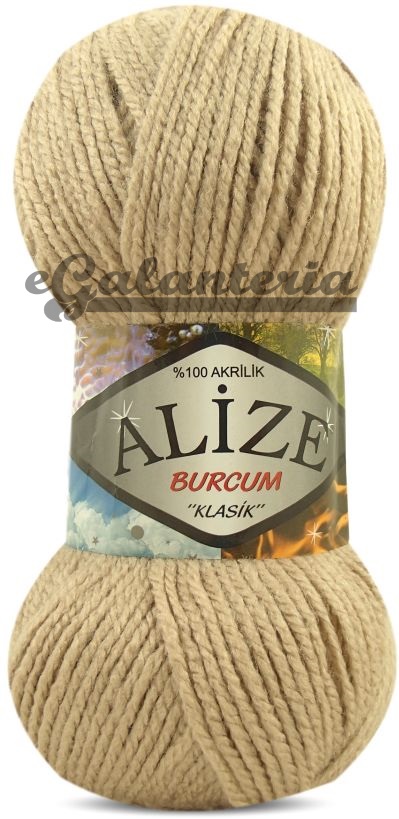 Alize Burcum Klasik 256 - svetlá hnedá