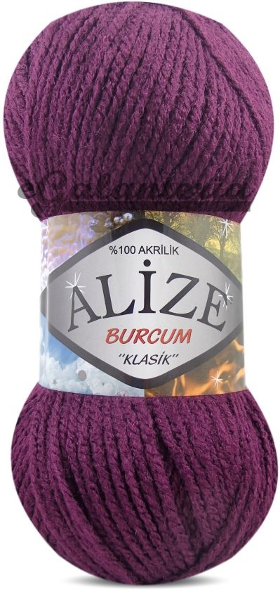 Alize Burcum Klasik 304 - slivková