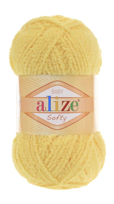 Alize Softy 187 - žltá