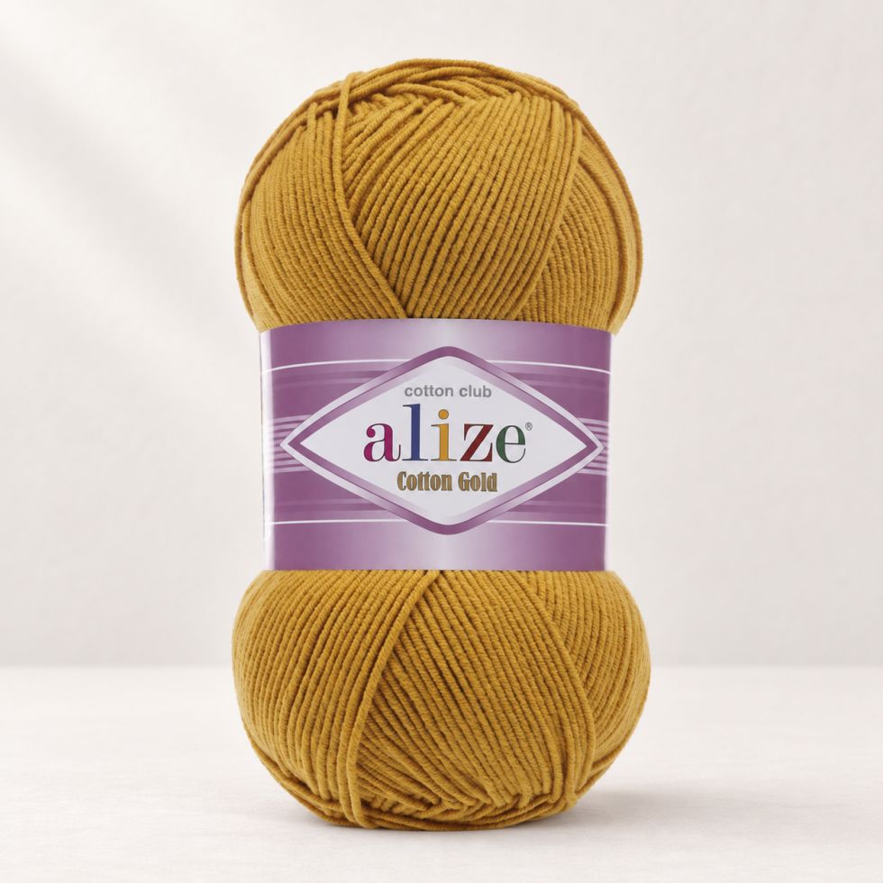 Alize Cotton Gold 02 - horčicová