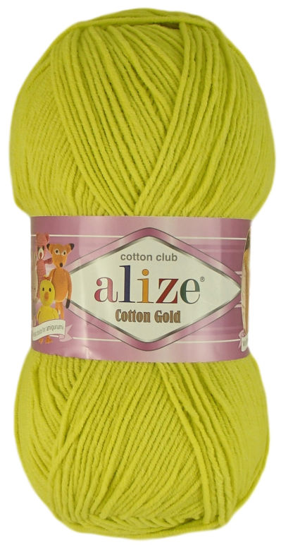 Alize Cotton Gold 668  - limetka
