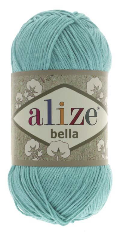 Alize Bella 100g - 477 - modro-zelená