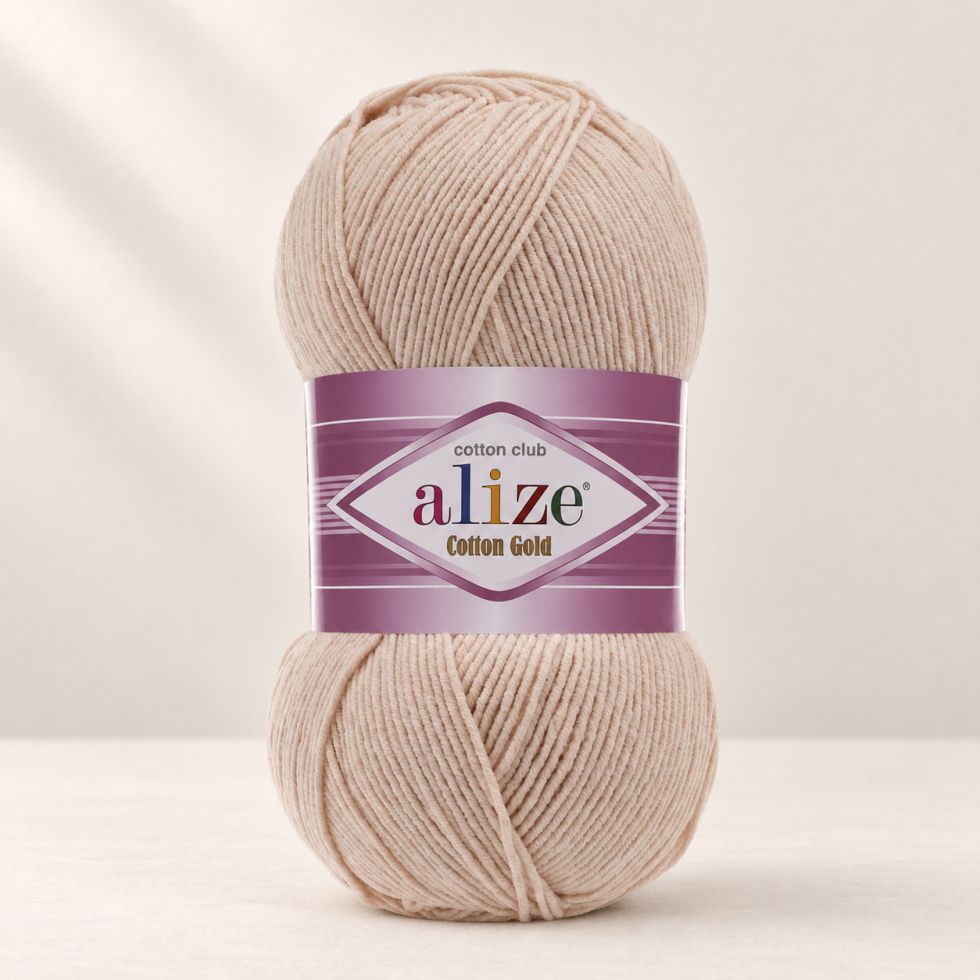 Alize Cotton Gold 67 - telová tmavá