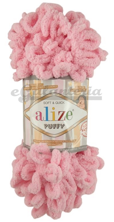 Alize Puffy 185 - baby ružová