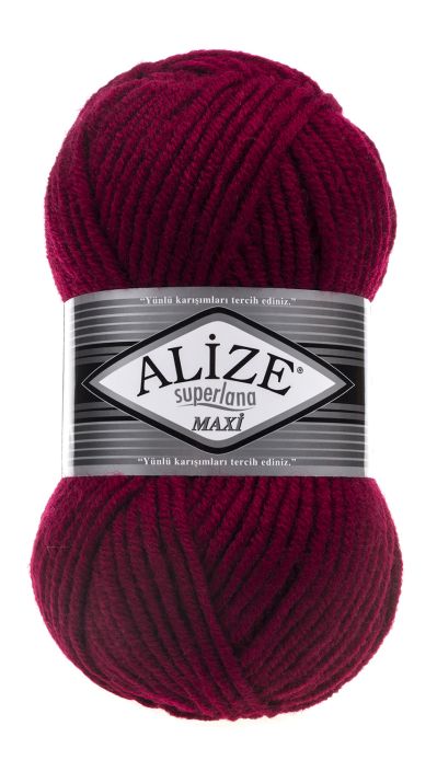 Alize Superlana Maxi 390 - višnová