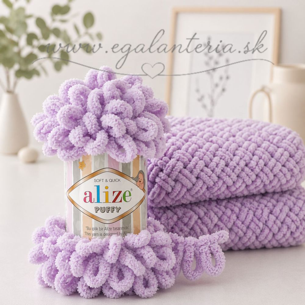 Alize Puffy 27 - svetlá fialová