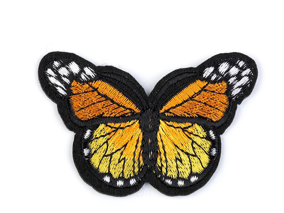 Nažehlovačka - motýľ žltooranžový