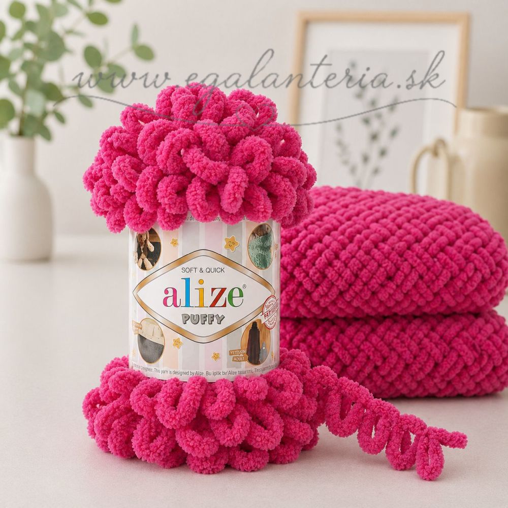 Alize Puffy 149 - fuksia