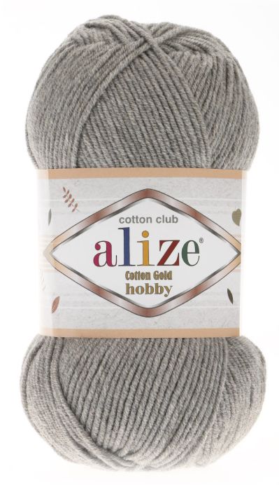Alize Cotton Hobby 21 - svetlá sivá