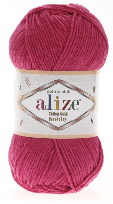 Alize Cotton Gold Hobby 149 - fuksia