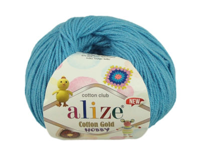 Alize Cotton Hobby NEW 287 - tyrkysová