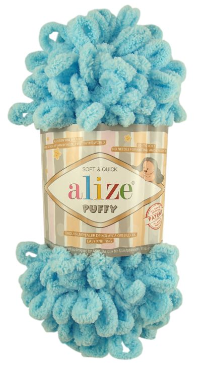 Alize Puffy 287 - modrá