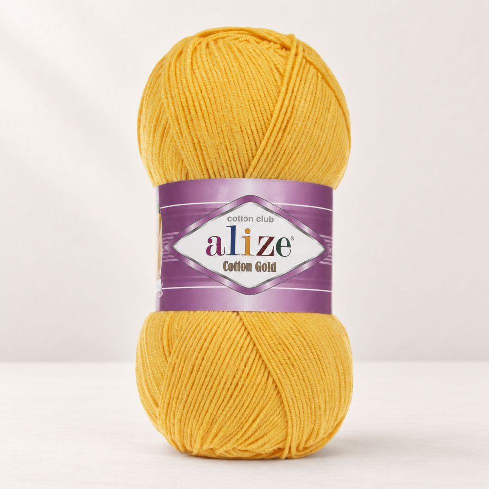 Alize Cotton Gold 216 - žltá