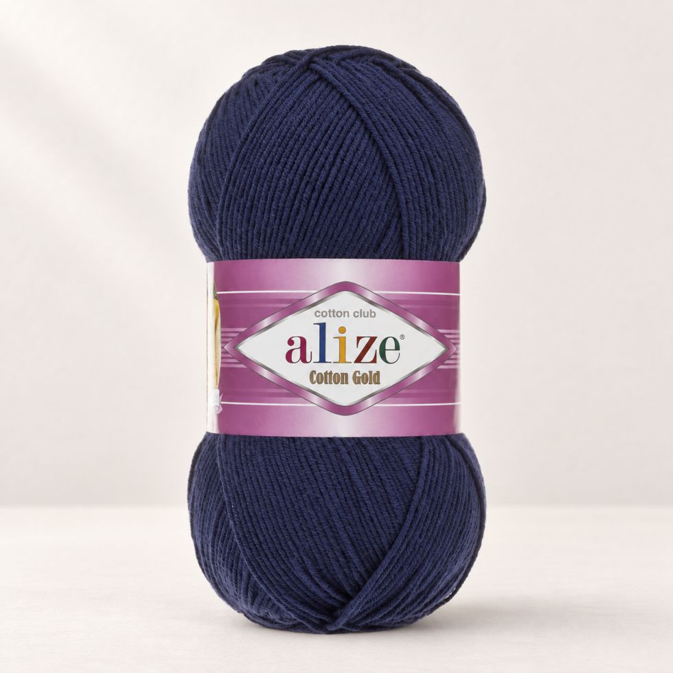 Alize Cotton Gold 58 - tmavá modrá