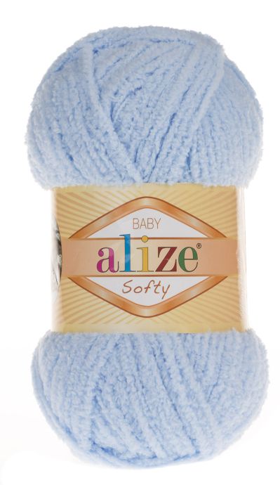 Alize Softy 183 - svetlá modrá