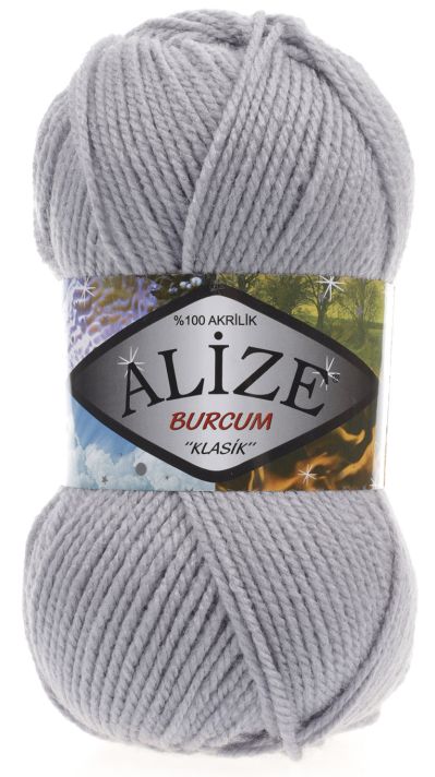 Alize Burcum Klasik 253 - svetlo sivá