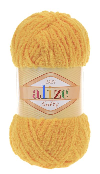 Alize Softy 216 - žltá
